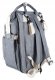 Travel Diaper Bag Backpack Foldable Baby Crib Bed, Multifunctional Waterproof Portable Baby Changing Bag, Bassinet for...