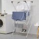 Vertical Clothes Drying Rack, Collapsible Space Saving Laundry Dryer for Home