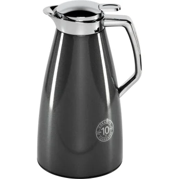 Emsa Plaza 1 L Vacuum Jug, Quick Tip, Anthracite