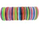 3D Printing Pen PLA Filament Refills, 30 Colors, 5 m Each, Total 150 m