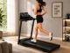 Electric Home Treadmill, Bluetooth, 12 km/h, up to 120 kg, Black