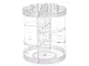 360° Rotating Cosmetics and Jewelry Organizer, Transparent