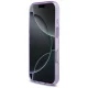 Guess IML Flower & Tonal Circle MagSafe Phone Case Cover iPhone 17 Pro - purple