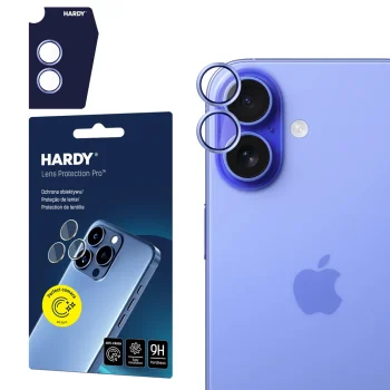 3mk HARDY Lens Protection Pro lens glass iPhone 17 - blue