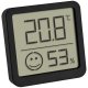 TFA Digital Thermo-Hygrometer Set of 2 Black
