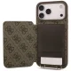 Guess 4G crossbody case for iPhone 18 Pro Max / 17 Pro Max, brown