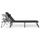 Folding Camping Cot & Fishing Lounger with Pillow for Adults MultiGarden, Black