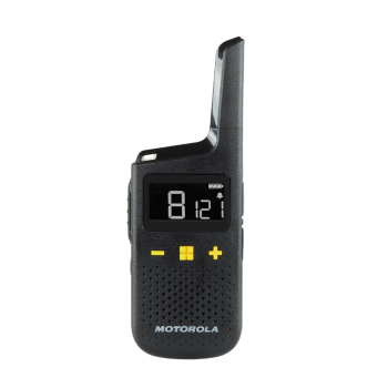 Motorola Talkabout XT185 Walkie Talkie Twin Pack, black