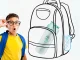 Kids Water Bottle 500ml for School Leak Proof Reusable Drink Bottle