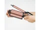 Hair Waver & Crimper with 3 Heat Settings 160-200 °C, 285-345 W