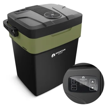 Mountain Goat MG-29LE Electric Portable Camping Cooler 29L Green