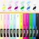 Acrylic Paint Marker Pens ARRTX, 10mm Chisel Tip, 12 Colours