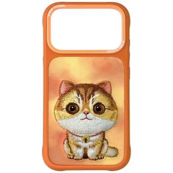 Nimmy Big Eyed Pet 2.0 Cat Phone Case Cover iPhone 17 Pro Max - orange