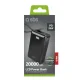 Sbs Powerbank 20000 mAh 20W with Built-in USB-C Cable and LCD, Black