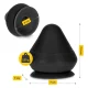 4FIZJO Trigger Point Massage Cone with Suction Cup, Black