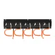Maclean MC-193 Steel Wall Organizer for Garden Tools, 40 cm