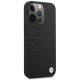 Apple iPhone 13 Pro Max 6,7\" BMW Signature Logo Imprint Magsafe Case Cover (BMHCP13XSLLBK), Black | Telefona Maciņš...