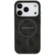 Guess 4G Ring Classic Logo MagSafe Case for iPhone 17 Pro - Black
