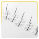Humberg Type A Plastic Welder Staples 8mm (600 Pcs)