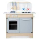 Ricokids 785200 Interactive Wooden Play Kitchen for Kids