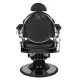Gabbiano Giulio Barber Chair, Black