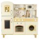 Wooden Play Kitchen for Kids with Sink, Lights & Sounds, 90cm
