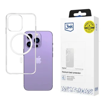 3mk Protection iPhone 14 Pro Max Case MagCase, Transparent