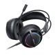Onikuma X88 Wired Gaming Headphones with RGB and Mic, Black