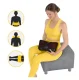 4FIZJO SHIATSU ULTRA+ Heated Neck Massage Cushion Pillow Body Massager, Brown