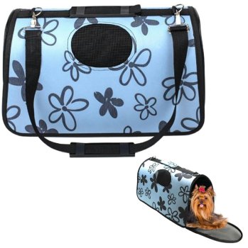 Soft Pet Carrier for Small Dogs and Cats M, 43x26x20 cm