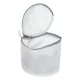 Mesh Laundry Wash Bags with Zipper, 9 pcs, White