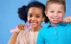 Bitvae K7S Kids Sonic Toothbrush with App and Replacement Heads, Blue