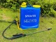 Backpack Garden Pressure Sprayer with Nozzles, 16L, Blue