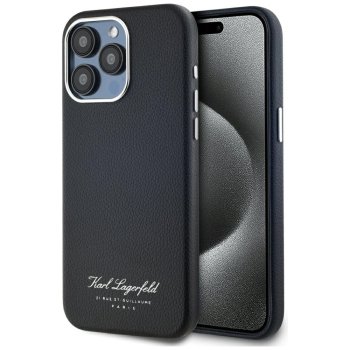 Karl Lagerfeld Hotel RSG Case for iPhone 15 Pro, Black