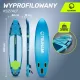 4Fizjo 1837 SUP Board PRO TSUNAMI 350 cm T15, Multicolor