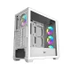 Darkflash DS900WD ATX PC Case with 4 Fans, White