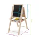 Ricokids 780300 Foldable Magnetic and Chalk Board for Kids