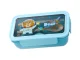 Lunch Box with Compartments and Cutlery, 1L, Blue