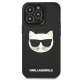 Karl Lagerfeld 3D Rubber Choupette Case for iPhone 13 Pro / 13, Black