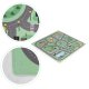 Large Foam Puzzle Play Mat for Kids City 90.5x90.5 cm 21 pcs ECOTOYS