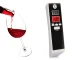 White Mouthpieceless Pocket Breathalyzer with LCD Display