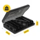 Weekly Pill Organizer TRAVEL, 7-Day Pill Box with 3 Compartments