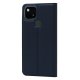 Google Pixel 5a 5G Magnetic PU Leather Phone Stand Card Slot Case Book Cover, Blue