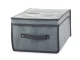 Clothes and Shoe Storage Organizer, 45x30x20cm, Grey
