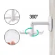 Rotating Kitchen Hanger with 6 Hooks, White