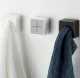 Self-Adhesive Towel Holder, White