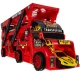 Car Carrier Truck Toy with 6 Die-Cast Cars and Launcher 22515