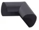 Foam Furniture Corner Protectors, Black, 4 pcs