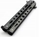 Butterfly Stainless Steel Training Balisong Practice Tool Tactical Folding Knife