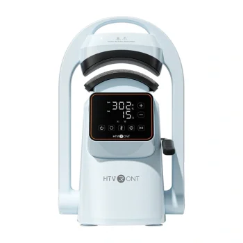 HTVRONT A300 Auto Cap Heat Press, Light Blue